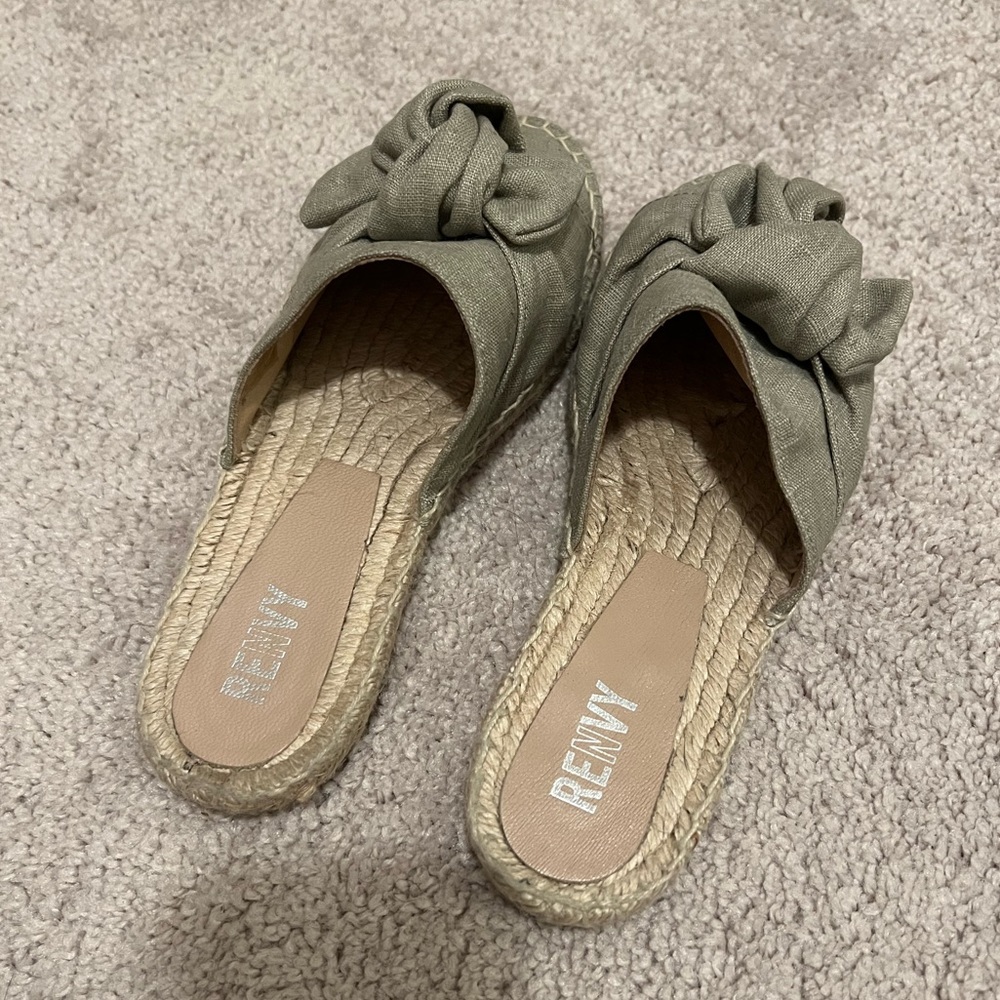 Slip-On Bow Espadrilles
